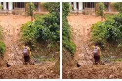 Viral Jalan Rusak di Bandung Barat, Warga Desa Bojongsalam Keluhkan Akses yang Terbengkalai