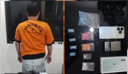 Miliki Ekstasi dan sabu, Warga Desa Mesu Timur Ditangkap Ditresnarkoba Polda Babel