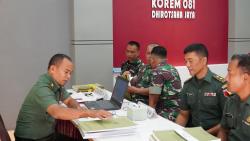 Itdam V Brawijaya Audit Korem 081 DSJ, Danrem: Anggota Harus Dukung Pemeriksaan!