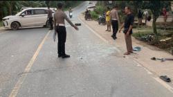 Kecelakaan Maut di Jalan Poros Tenggarong-Kota Bangun, Pemotor Tewas Tabrak Pikap Putar Arah