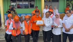 Memperingati HKB 2025, Pemkot Tasikmalaya Gelar Simulasi Penanggulangan Bencana Sektor Pendidikan