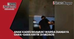 VIRAL, Anak Kepala Desa di Klapanunggal Bogor Aniaya Warga karena Tak Terima Kritik di Media Sosial