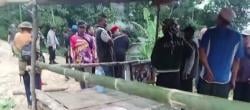 Lerai Adu Mulut Warga dan LBH di Proyek PLTMH Cilograng, Polisi Lepaskan Tembakan Peringatan