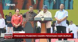 May Day 2025, Prabowo Bertekad Hapuskan Sistem Outsourcing Pekerja
