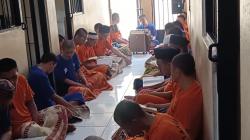 Bangun Mental Positif, Tahanan Polres Tasikmalaya Ikuti Pembinaan Spiritual