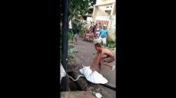 Dramatis! Kakek di Tuban Tergigit Ular Piton Saat Hendak Mengevakuasi