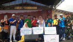 BPJS Ketenagakerjaan Purwokerto Salurkan Tiga Santunan di Puncak May Day 2025