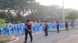 May Day 2025, Polres Sragen Amankan Kegiatan Senam Massal Bersama 300 Pekerja