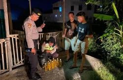 Operasi Pekat Progo 2025, Polres Bantul Tangkap Pengedar Miras, Barang Bukti 37 Botol