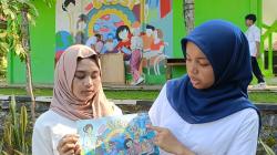 Pelajar Smanda Batang Sukses Suarakan Kesetaraan Lewat Desain Mural