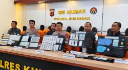 Polres Kuningan Ungkap 9 Kasus Narkoba, 11 Tersangka Diamankan