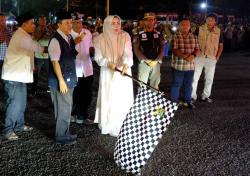 Wabup Lintarti Lepas 353 Jemaah Calon Haji Banyumas Kloter 5