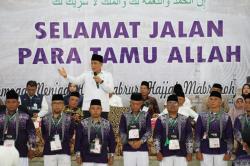 Wamenag RI Beri Pesan Khusus untuk Jemaah Haji Sumut Kloter Pertama