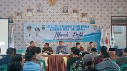 Dinas Koperasi Lamsel Gelar Sosialisasi Pembentukan Koprasi Desa/Kelurahan Merah Putih Di Kalianda