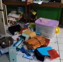 SMK Pendekar Karawang Jadi Sasaran Pencurian, Barang Elektronik Raib Digondol Maling