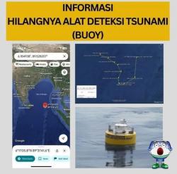 Breaking News : Waspada! Alat Deteksi Tsunami di Baing Sumba Timur Hilang Dicuri
