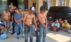 Jaga Ketertiban Masyarakat, Polres Pandeglang Amankan Puluhan Pengamen dan Juru Parkir Liar