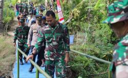 Penantian 30 Tahun Warga Terbayar, Jembatan Penghubung di Desa Subang Difungsikan