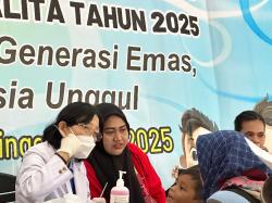 Yayasan Citramas Gandeng Dokter Spesialis dari Singapura Periksa Ribuan Balita