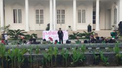Aliansi Masyarakat Sipil Gelar Aksi Damai di Depan Kantor Bupati Boyolali