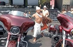 Borobudur Bike Week 2025, Tampilkan Ritual Ruwat Harley Davidson