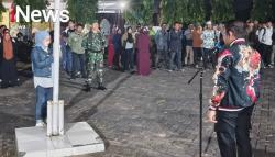 Camat Barombong Patroli Wilayah, Ajak Masyarakat Ikut Sukseskan Program Gowa Masannang