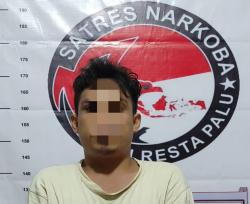 Satuan Narkoba Polresta Palu Gagalkan Peredaran Sabu, FH Dibekuk