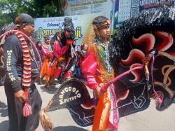 Jaranan Bersatu! PAJANG Gelar Parade Kolosal di Hari Jadi Nganjuk