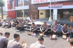 Sarapan Bareng Anggota, Upaya AKBP Mario Prahatinto Perkuat Soliditas Internal Polres Bojonegoro