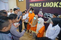 Polres Lhokseumawe Berhasil Mengungkap Kasus Prostitusi Online, Tiga Orang Diamankan