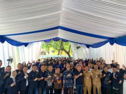 Pesan DPP dalam Peletakan Batu Pertama Kantor Baru DPD Nasdem Karawang