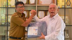 Baznas Ciamis Salurkan 50 Terpal ke BPBD untuk Perkuat Kesiapsiagaan Bencana