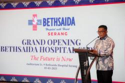 Gubernur Banten: RS Bethsaida Jadi Langkah Positif Bangun Sistem Kesehatan Responsif