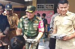 Dandim 0616 Indramayu Tinjau Dapur Mitra Program MBG di Kecamatan Sindang