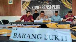 Tiga Pengedar Narkoba Lintas Daerah Dibekuk Polres Karanganyar, Barang Bukti Hampir 1 Kg Ganja