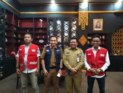 Fahrul Mustofa dan PMI NTB Laporkan Kesiapan Muskab ke Bupati LAZ