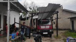 Sembilan Rumah di Parittiga Rusak Dihantam Puting Beliung 