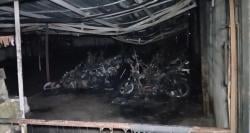 Ratusan Motor Buruh Pabrik di Jepara Terbakar, Kerugian Capai Rp2,2 Miliar