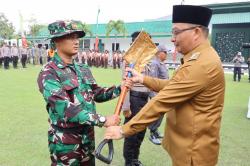 Bersama TNI, Gresik Genjot Pembangunan Desa lewat TMMD ke-124