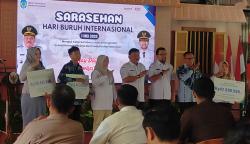 Sarasehan Hari Buruh Internasional di Nganjuk Tegaskan Komitmen Kolaboratif Pengusaha dan Pekerja