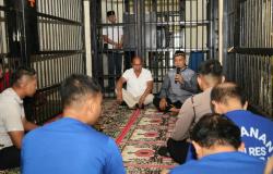 Pembinaan Rohani 21 Tahanan, Polres Sukoharjo Gandeng Muhammadiyah