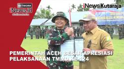 Pemerintah Aceh Besar Apresiasi Pelaksanaan TMMD ke-124, Kodim 0101/KBA di Kota Jantho