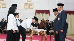 Lantik 1.346 CPNS dan PPPK, Gubernur Rudy Mas'ud Minta ASN Jaga Integritas