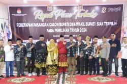 Tak Dihadiri Petahana, Pleno Tetapkan Afni-Syamsurizal Pemenang Pilkada Siak