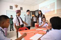 Wapres Gibran Kunjungi SMKS Maritim Nusantara Kupang, Tegaskan Penguatan Pendidikan Maritim di NTT
