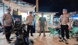 Patroli Malam Kapolsek Medang Deras AKP AH Sagala, Cegah Kejahatan Jalanan dan Gangguan Kamtibmas
