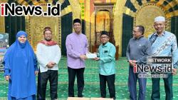 Kolaborasi Darul Ilmi Murni & Qurrotu A'yun Gelar Qiyamul Lail di Masjid Agung Lubuk Pakam