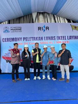 Komisi VI DPR RI Apresiasi PT CMA dan PT Namco Rancang Bangun Oil Tanker 5000 KL