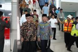 Gubernur Kalteng Sambut Kedatangan Menteri Pendidikan Dasar dan Menengah Abdul Mu’ti di Palangkaraya