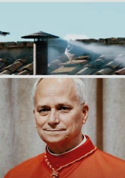 Asap Putih Mengepul dari Kapela Sistina Vatican, Paus Baru Terpilih Robert Francis Prevost